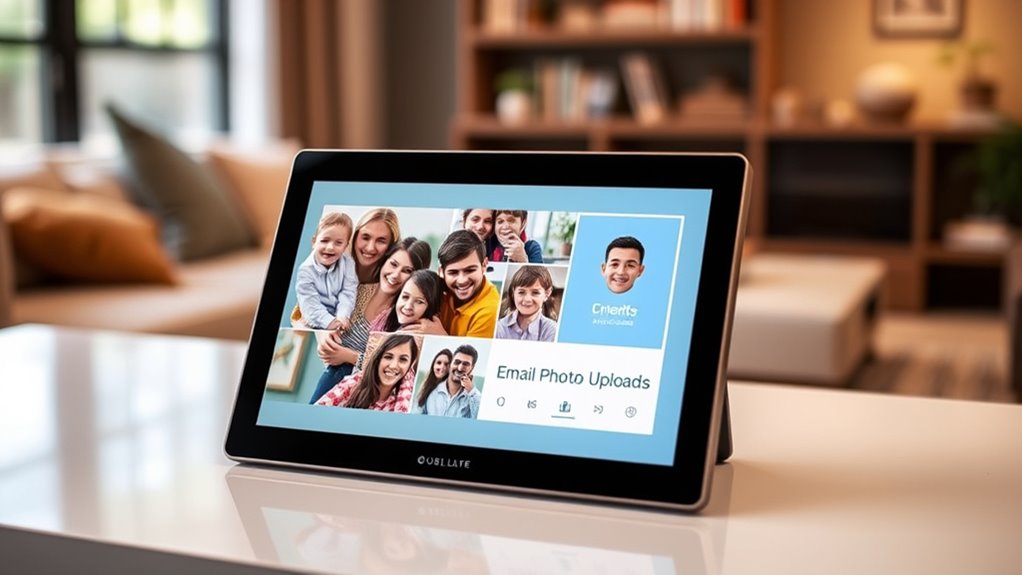 easy sharing and display