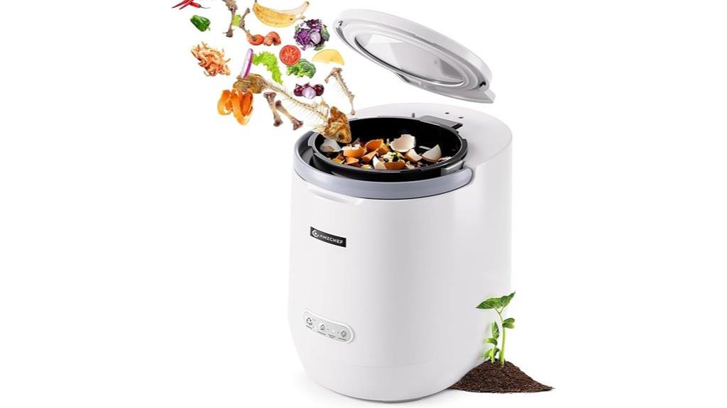 electric countertop compost bin