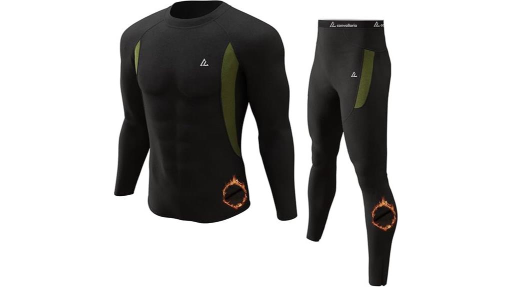 men s thermal underwear set
