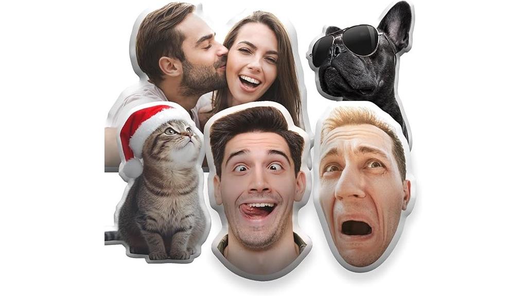 personalized pet face pillow