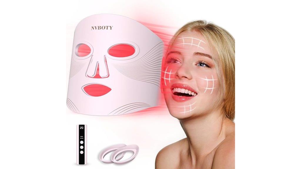 rechargeable light therapy mask