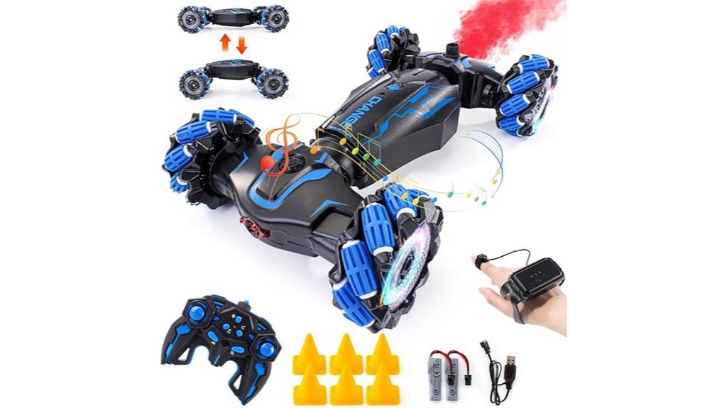 remote controlled gesture sensor car