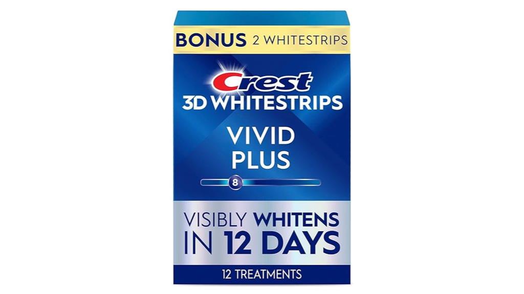 three dimensional whitening strips