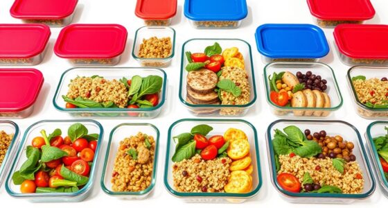 top glass meal containers