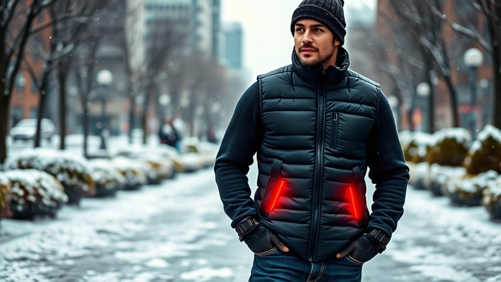 top men s heated vest selection