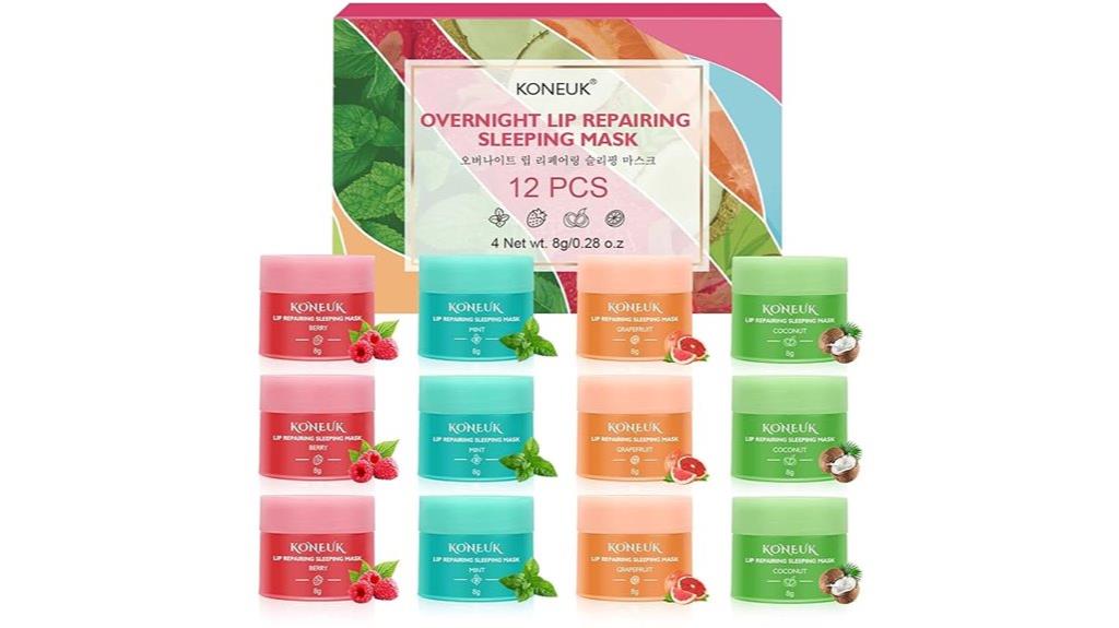twelve unit lip care set