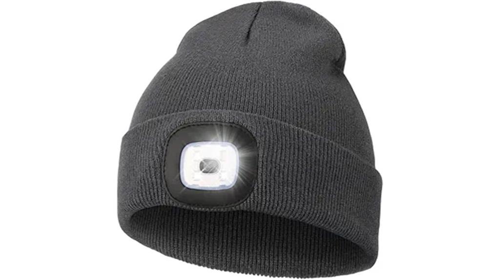 unisex led winter beanie