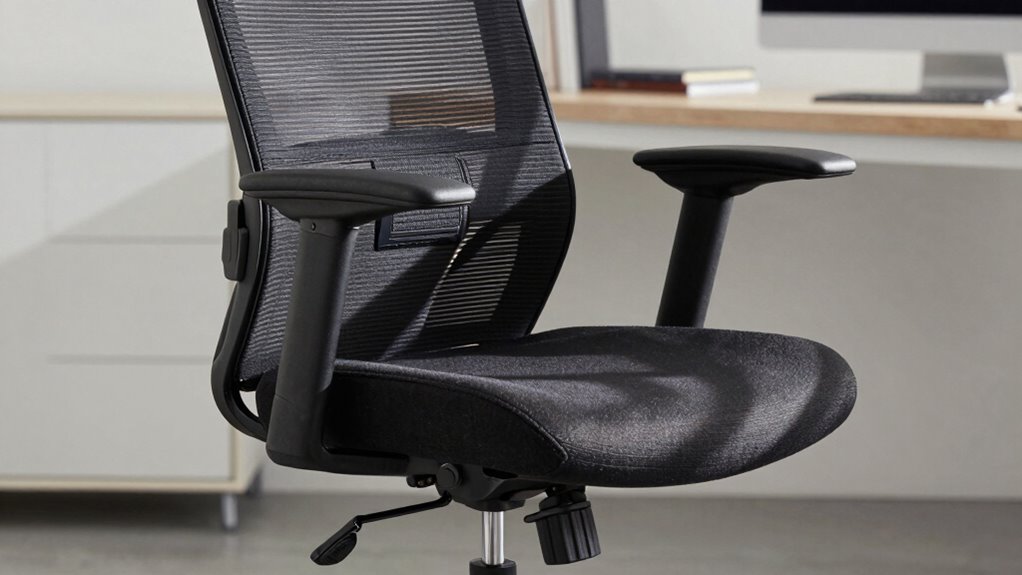 adjust chair tilt and support