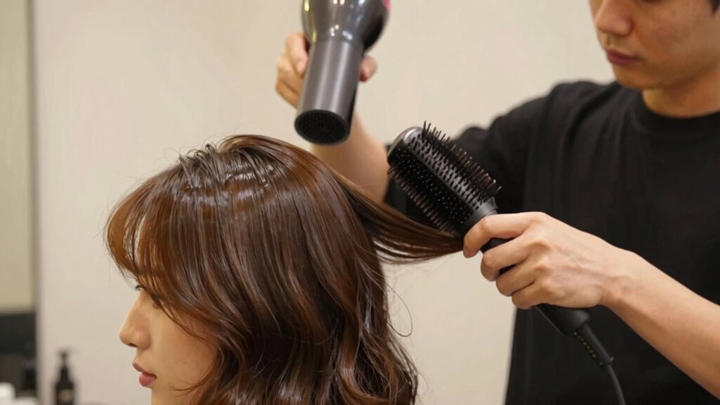 adjust heat and drying techniques