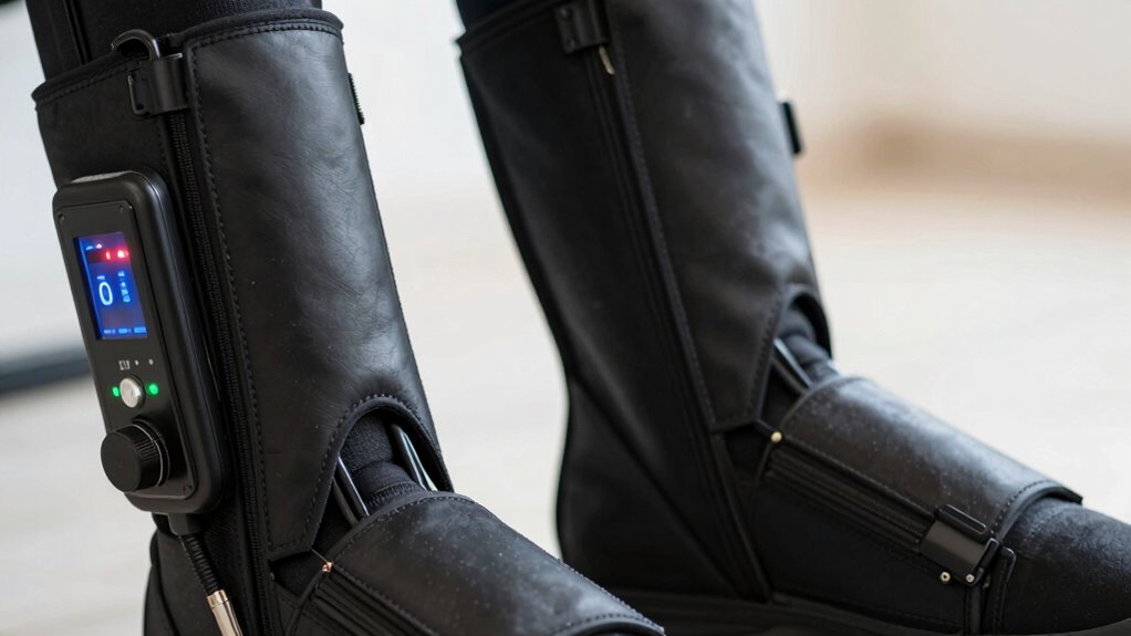 adjustable compression therapy settings