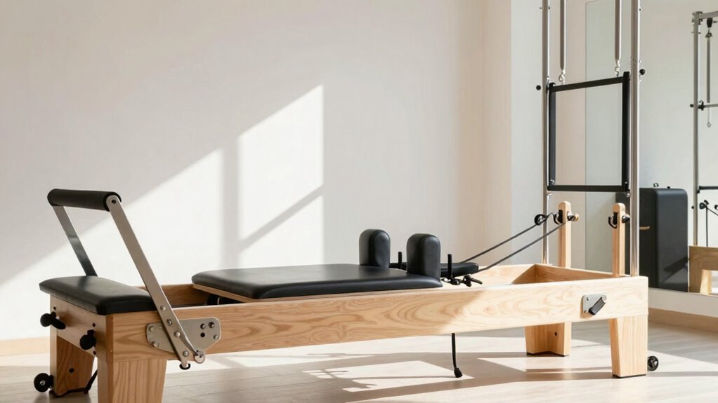 adjustable reformer footbar height