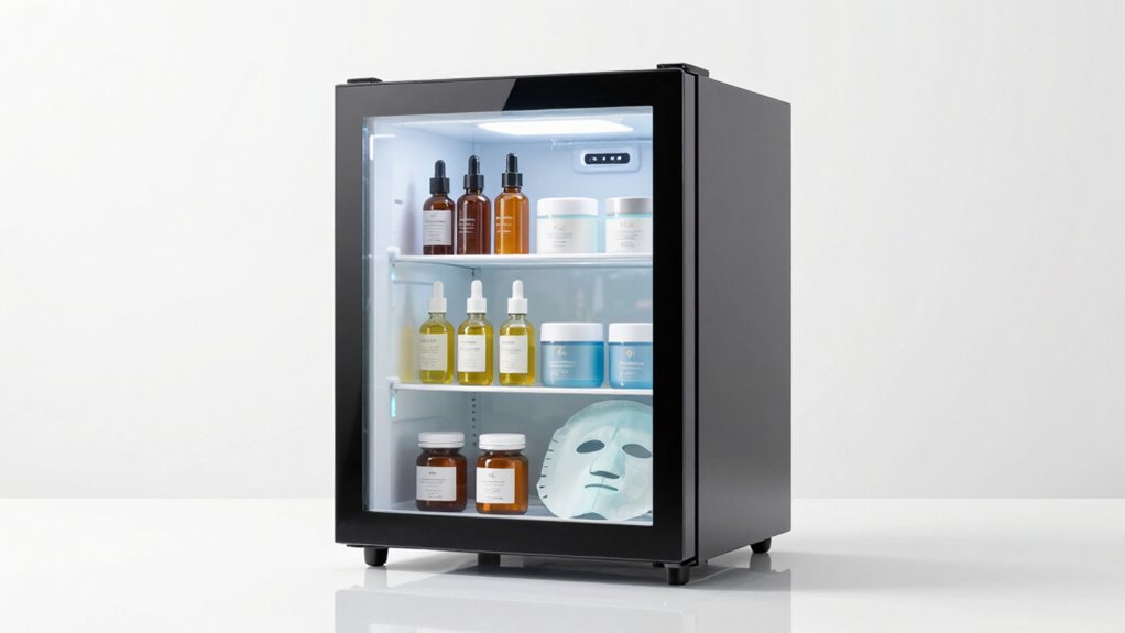 avoid storing fragile skincare products