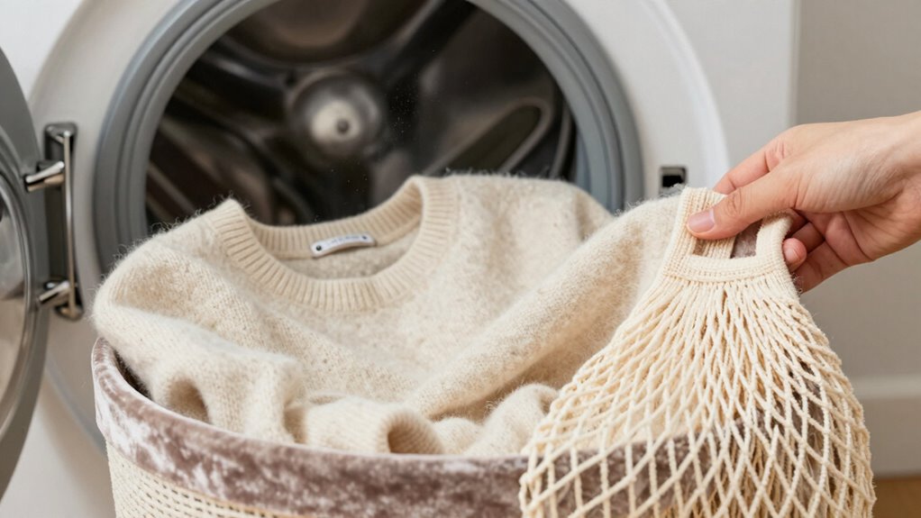 avoid washing cashmere improperly