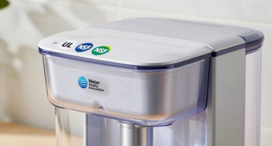 certified water filter labels