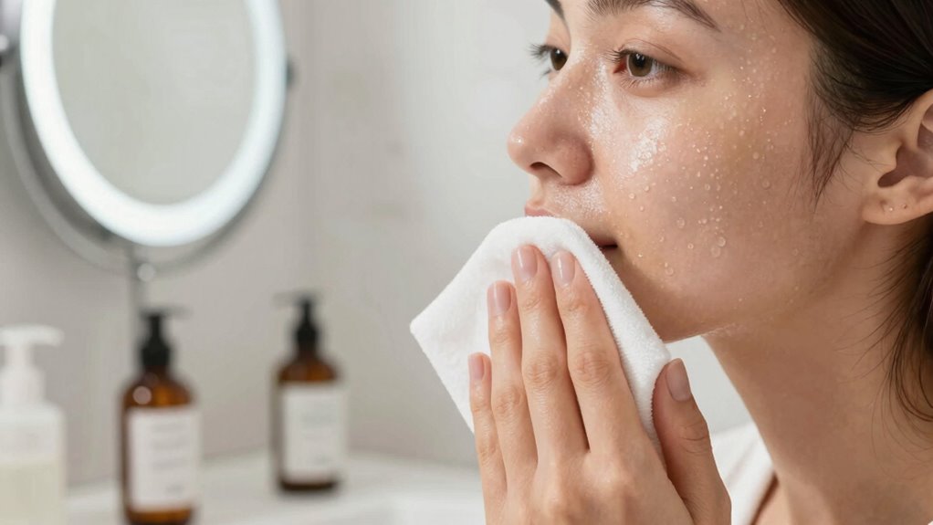 cleanse skin thoroughly first