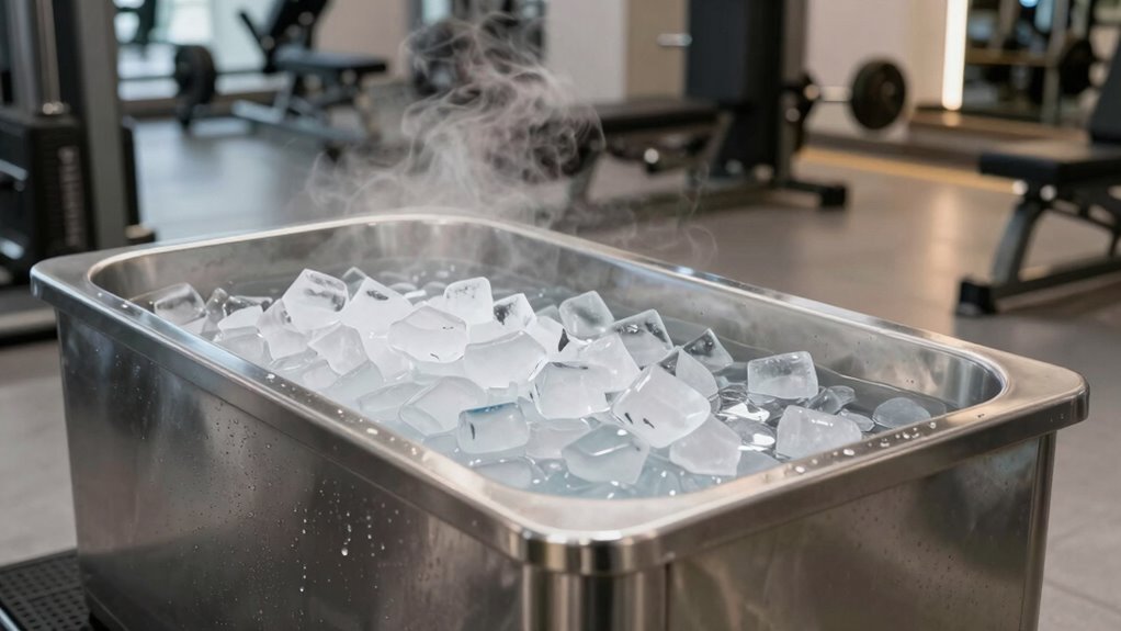 cold dips modulate muscle recovery