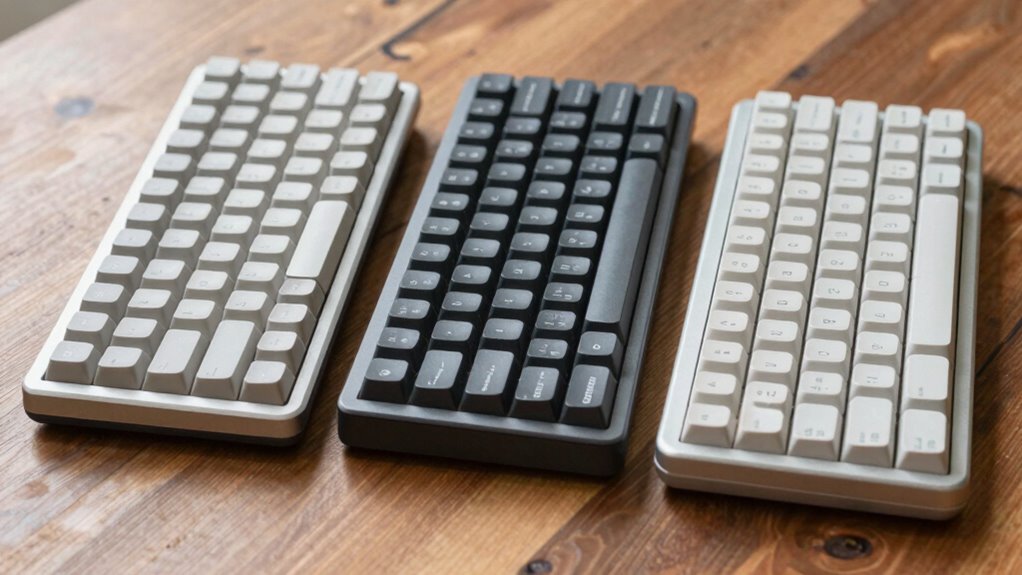 comparison of keyboard designs