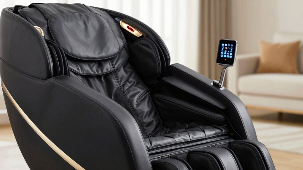 easy to use massage controls