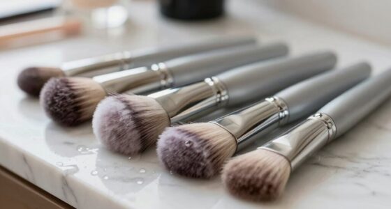 effective makeup brush cleaning schedule