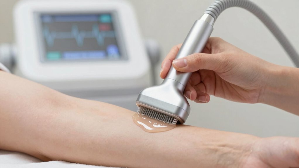 electrode placement and sensation