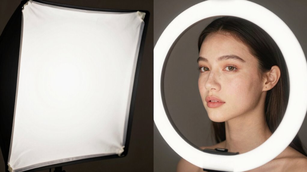 flattering natural soft lighting