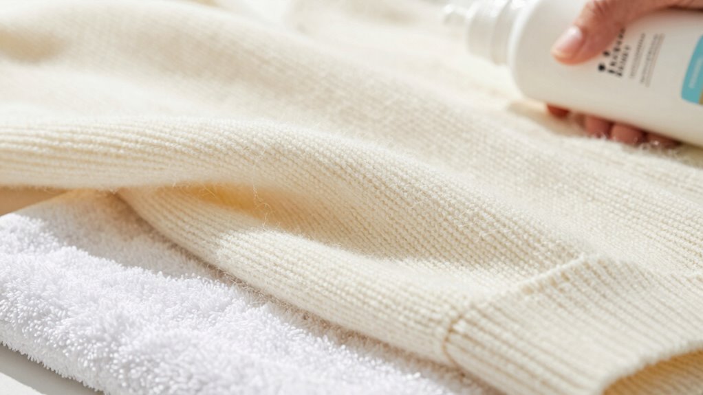 gentle washing preserves cashmere