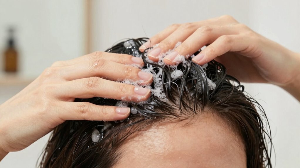 gentle weekly scalp exfoliation