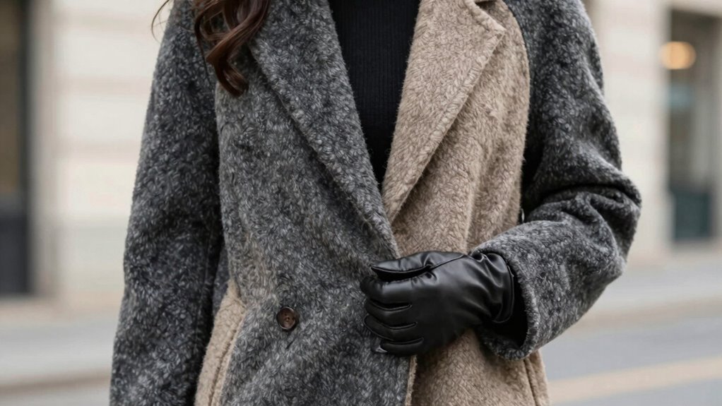 layered colorful textured styling