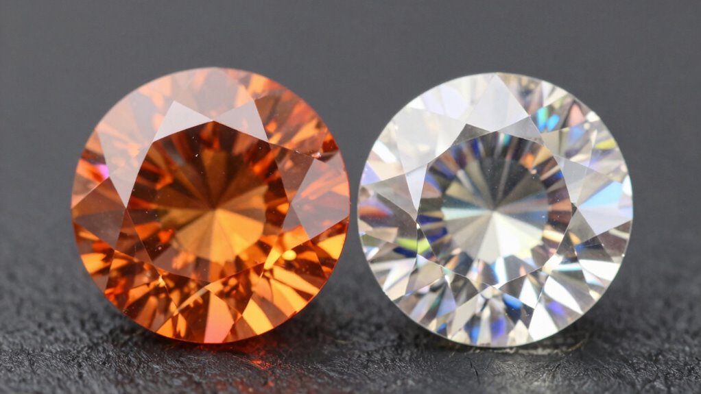 moissanite costs significantly less