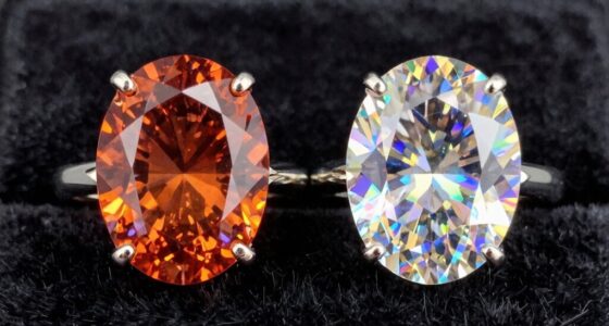 moissanite vs diamond comparison