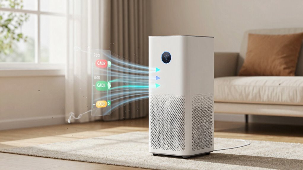 pollutant specific cadr ratings