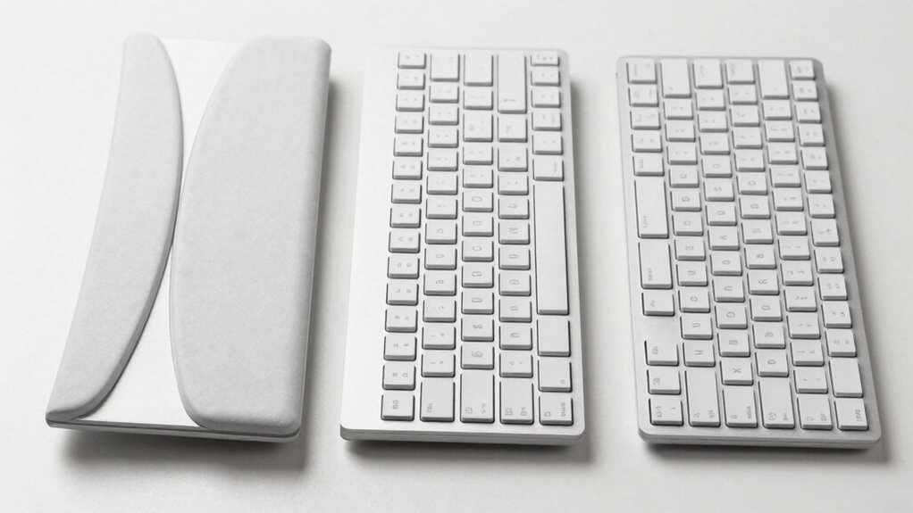 promotes natural hand alignment