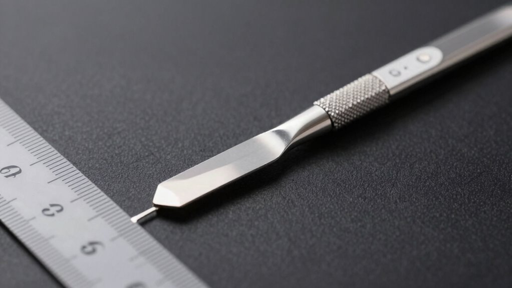 proper angle for dermaplaning