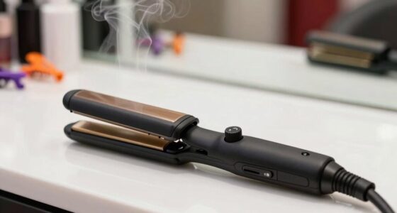 proper flat iron heat settings