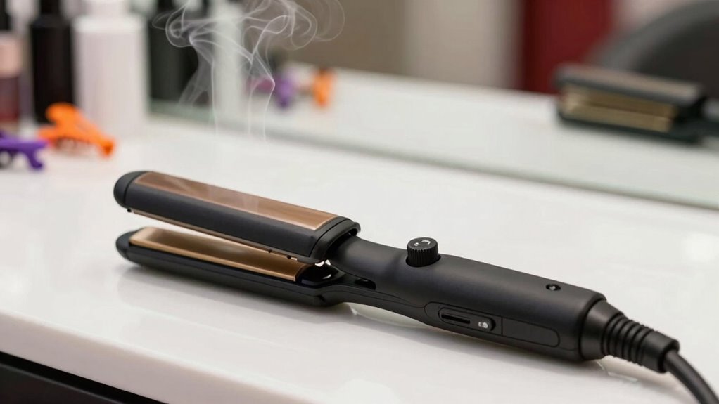 proper flat iron heat settings