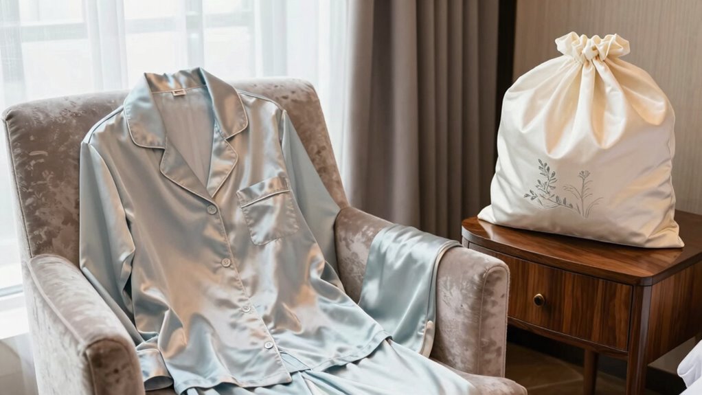 protect silk with proper accessories