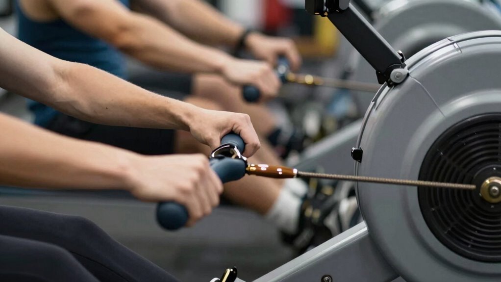 resistance type influences rowing feel