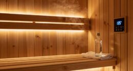 sauna temperature duration hydration