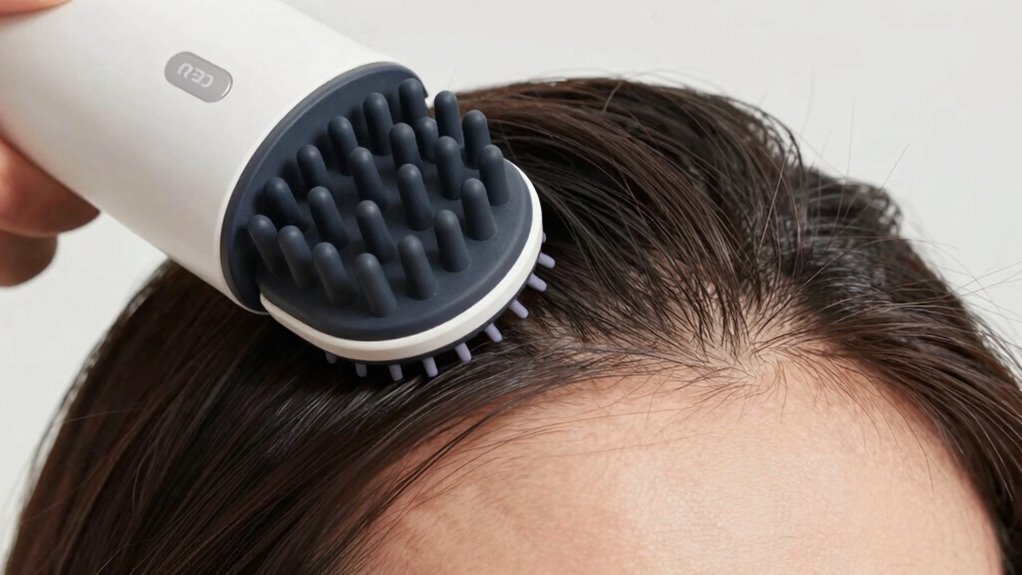 scalp massage promotes growth