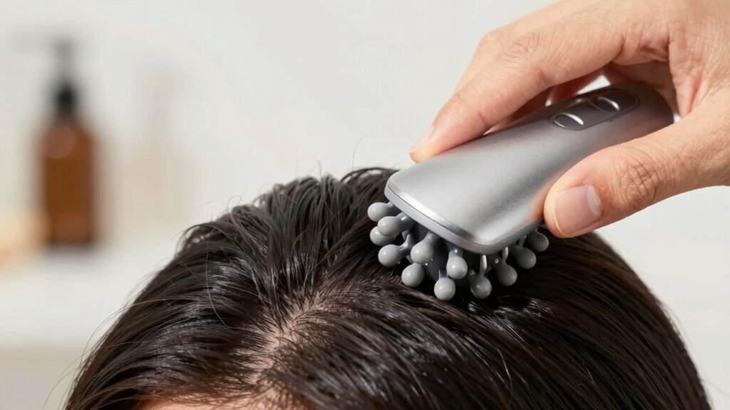 scalp massage promotes hair growth