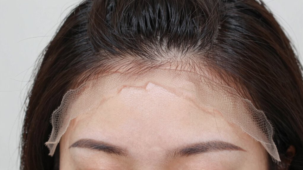 seamless lace seam blending