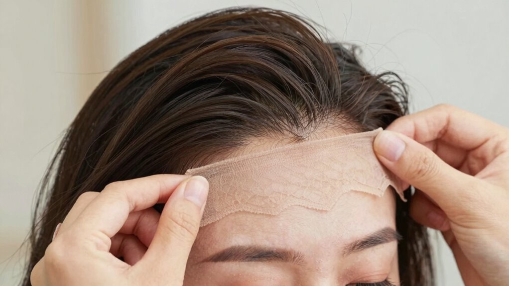 seamless natural lace application