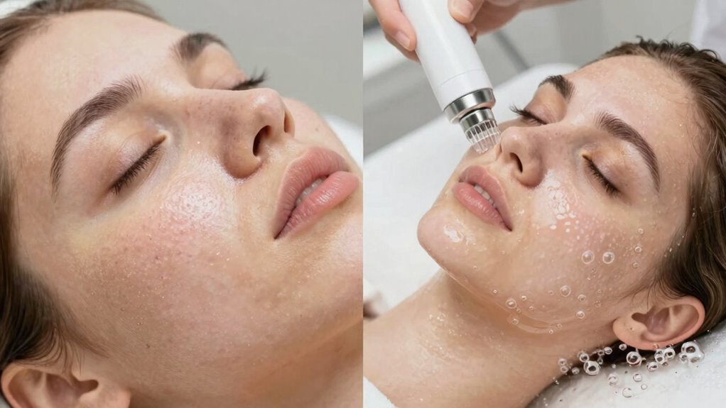 skin exfoliation treatment comparison