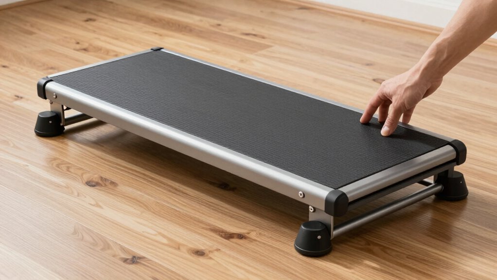stable walking pad features
