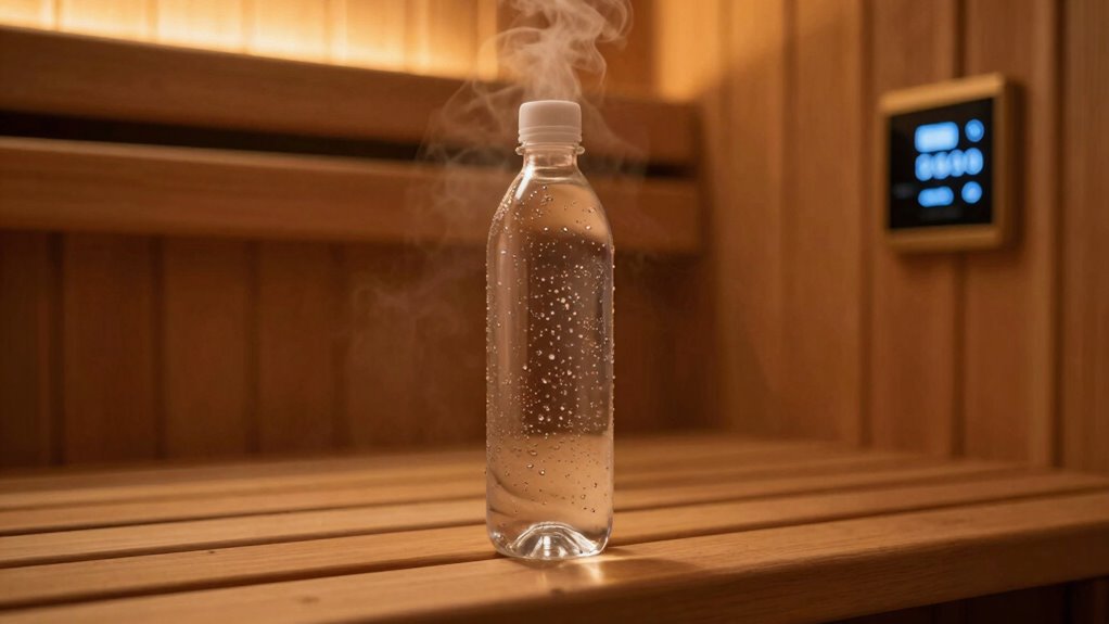 stay hydrated during sauna