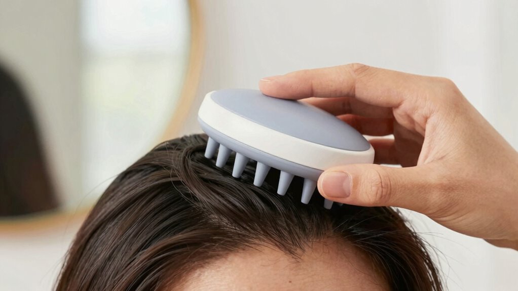 stimulate scalp for healthier hair