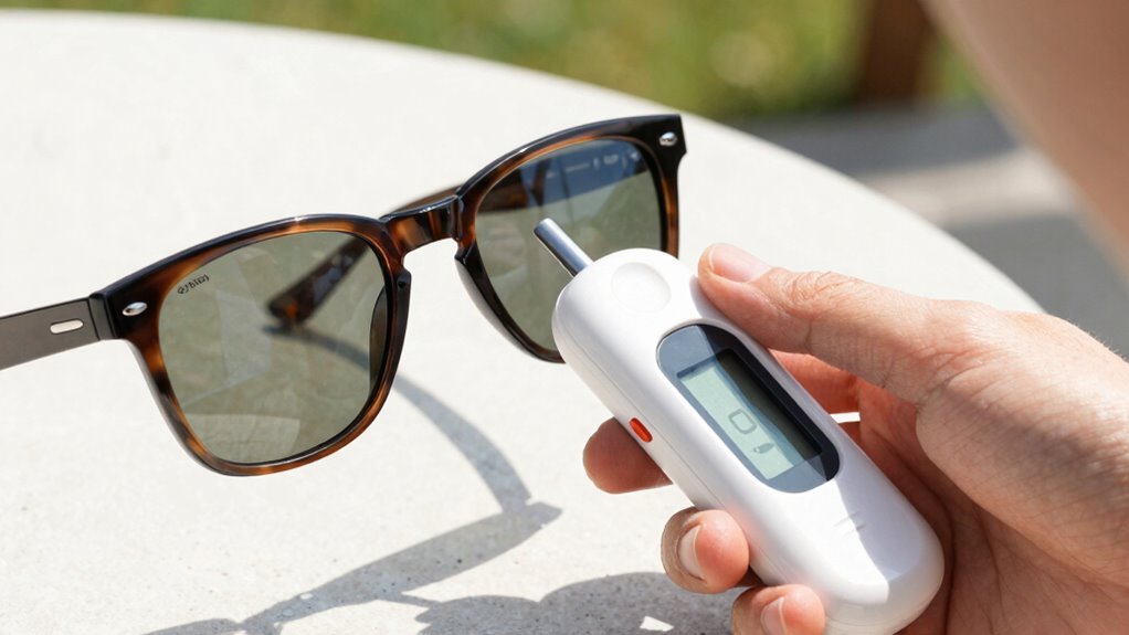 test sunglasses uv protection
