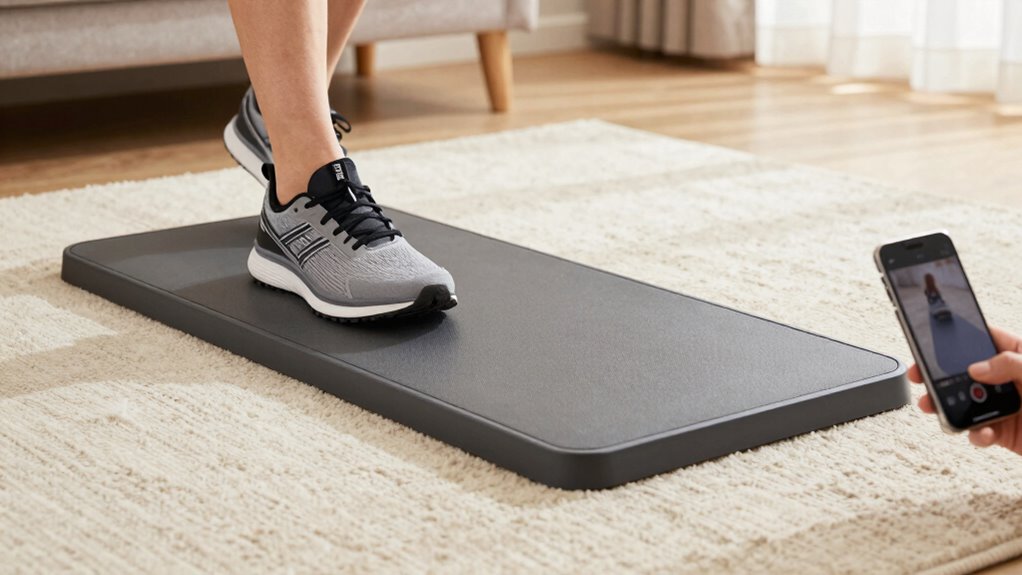 test walking pad stability