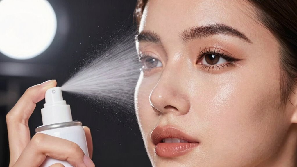 use fixing sprays effectively