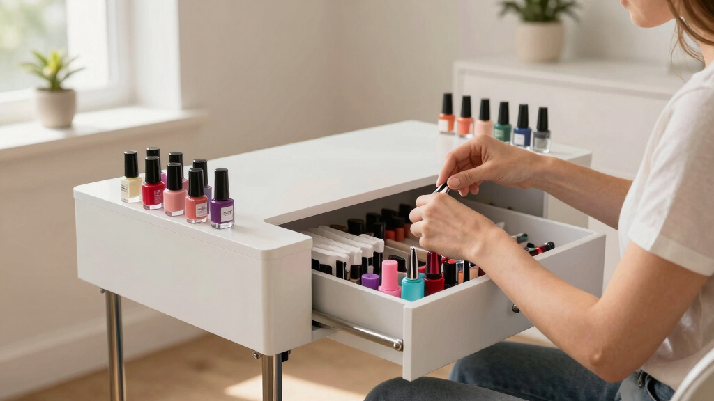 15 Best Portable Manicure Table With Storage in 2026